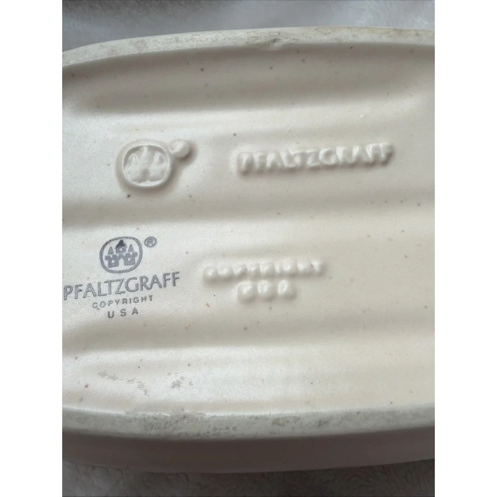 Rare Vintage Pfaltzgraff Remembrance  Soap /Scouring Pad Dish